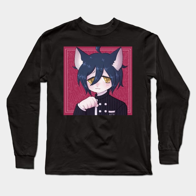 Catboy Shuichi Long Sleeve T-Shirt by Rainb0w-S0da